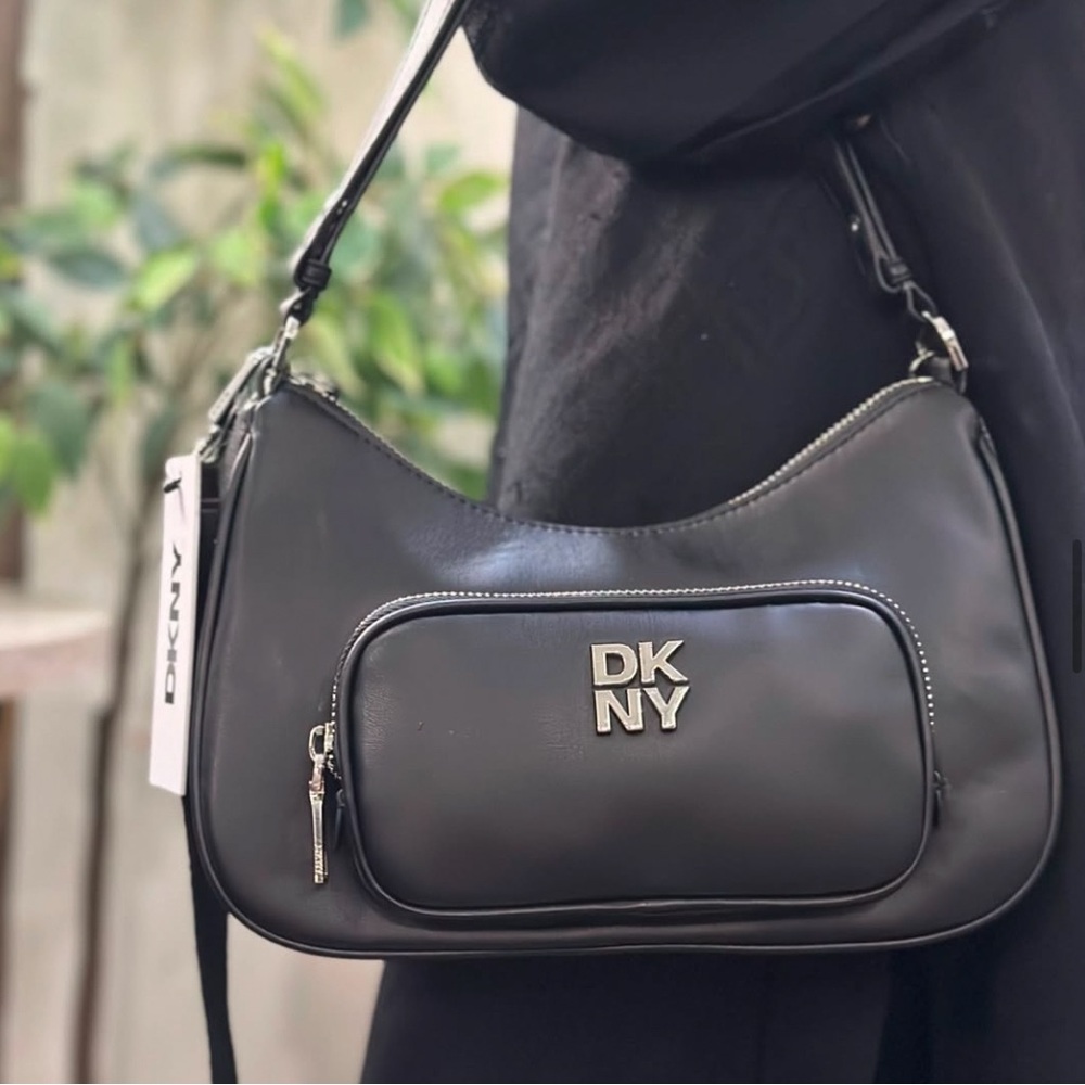DKNY philo tz shoulder black